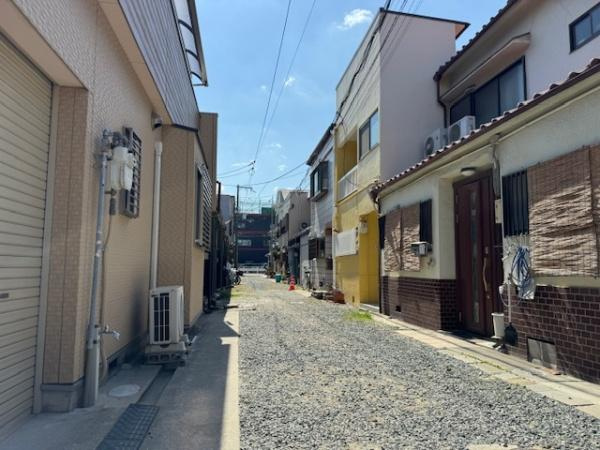 【前面道路含む現地写真】 | 大阪市生野区巽南2丁目　中古テラスハウス