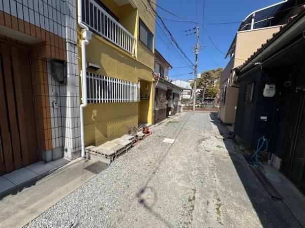 【前面道路含む現地写真】 | 大阪市生野区巽南2丁目　中古テラスハウス