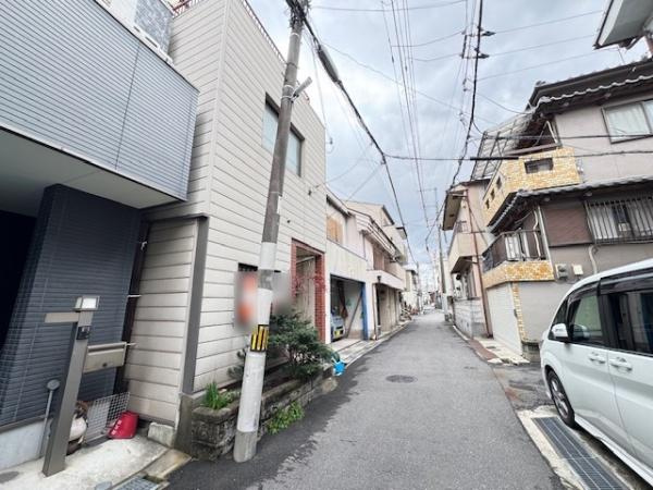 【前面道路含む現地写真】 | 大阪市生野区勝山北1丁目　売土地