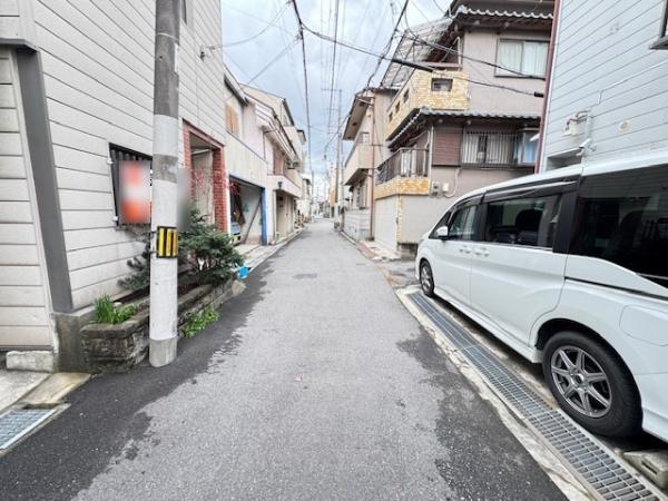【前面道路含む現地写真】 | 大阪市生野区勝山北1丁目　売土地