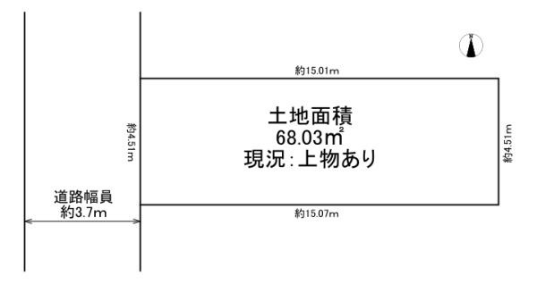 【土地図】 | 大阪市生野区勝山北1丁目　売土地
