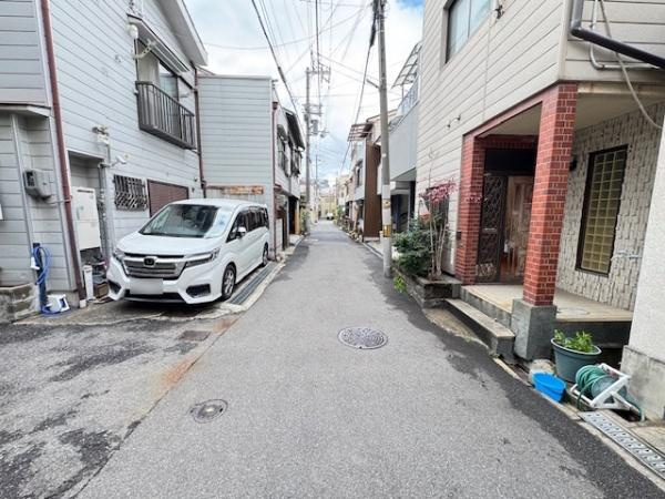 【前面道路含む現地写真】 | 大阪市生野区勝山北1丁目　売土地