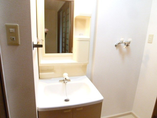 ホライズンⅡの洗面所|広い洗面スペース