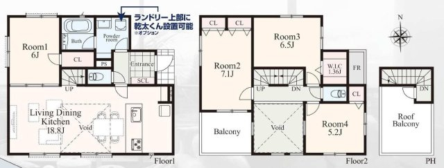【横浜市旭区今宿2丁目53-1新築戸建て】★仲介手数料無料★（東希望が丘小学校・希望が丘中学校）