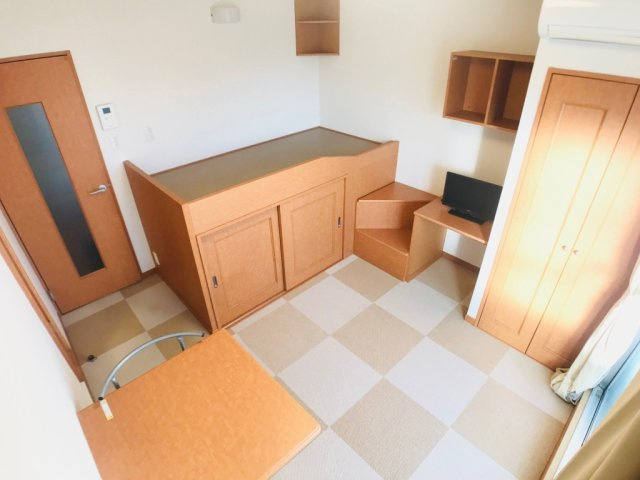 レオパレスＭＯＡＮＡの寝室