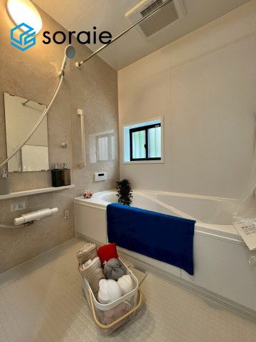 狭山ヶ丘32期　全2棟　新築戸建　ハートフルタウンの浴室|4月6日撮影