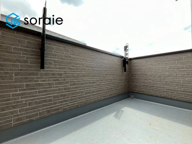 狭山ヶ丘32期　全2棟　新築戸建　ハートフルタウンのバルコニー|4月6日撮影