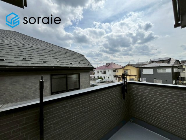 狭山ヶ丘32期　全2棟　新築戸建　ハートフルタウンのバルコニー|4月6日撮影