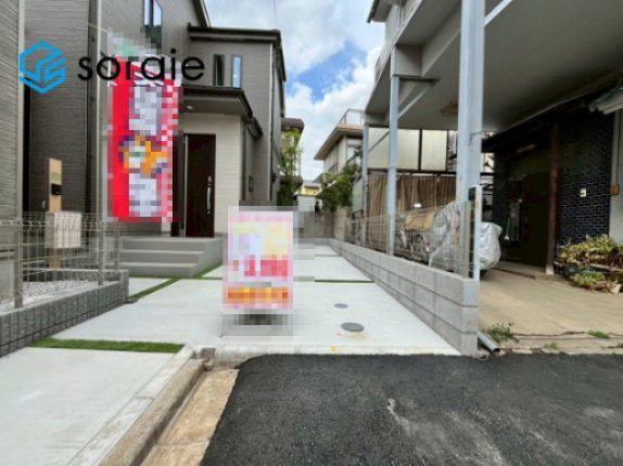 狭山ヶ丘32期　全2棟　新築戸建　ハートフルタウンの外観|4月6日撮影