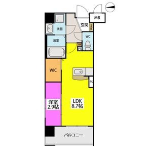 アザレ東公園の間取り
