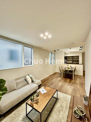 葛飾区東立石1丁目新築分譲住宅の居間・リビング|居間リビング