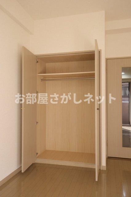 カテリーナ市ヶ谷【おとり物件なし】#学生・社会人にオススメ！初期費用分割払いOK！の収納|クローゼット