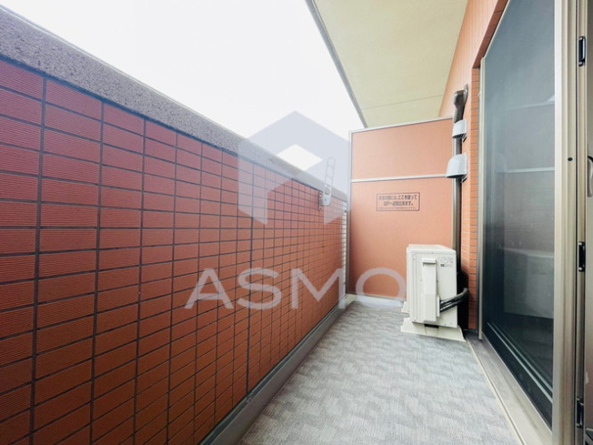 【バルコニー】 | プレジオ都島本通 | 同マンション別部屋　参考写真