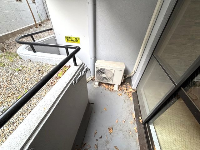 ワコーレ篠原中町のバルコニー