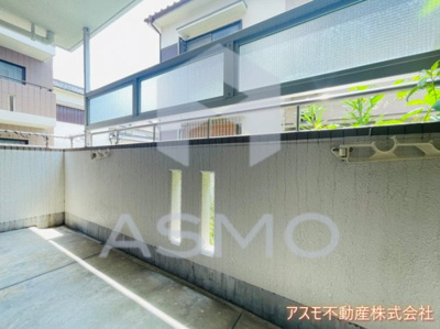【バルコニー】 | ファミリーハイツガモウ | 同マンション別部屋参考写真