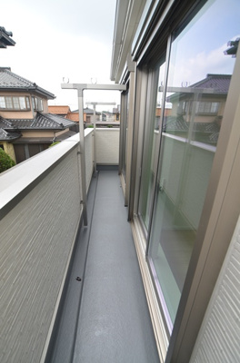 【バルコニー】 | 綾瀬市深谷中4丁目　新築戸建て　全4棟【仲介手数料無料】