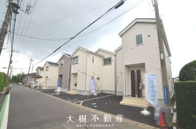 【前面道路含む現地写真】 | 綾瀬市深谷中4丁目　新築戸建て　全4棟【仲介手数料無料】