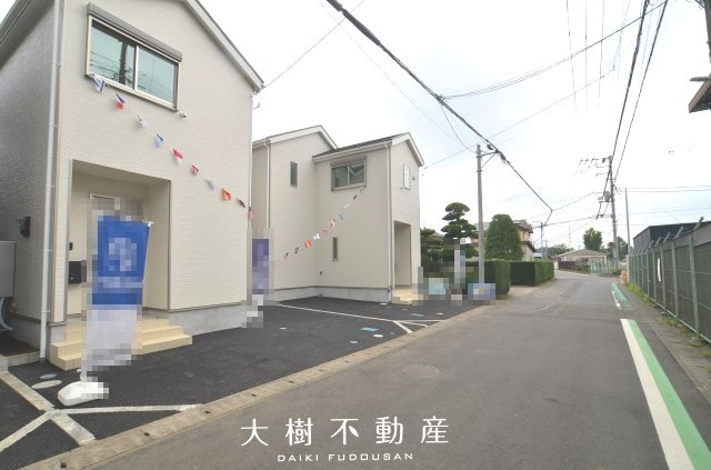 【前面道路含む現地写真】 | 綾瀬市深谷中4丁目　新築戸建て　全4棟【仲介手数料無料】