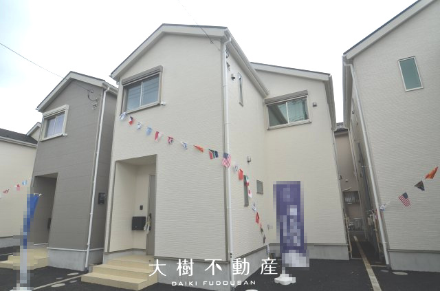 【外観】 | 綾瀬市深谷中4丁目　新築戸建て　全4棟【仲介手数料無料】 | 建物完成しました！！内見可能です♪