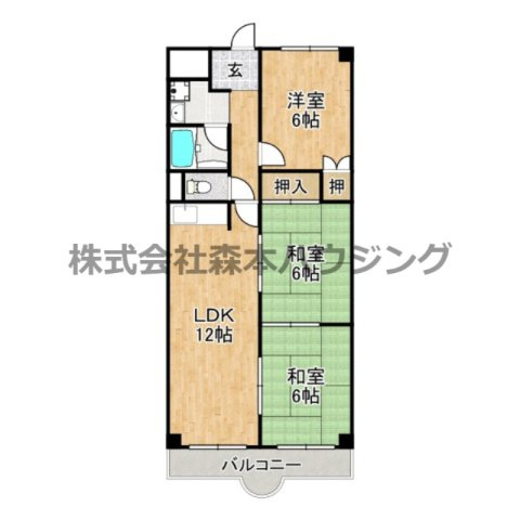 【間取り】 | 　サンフェリカ