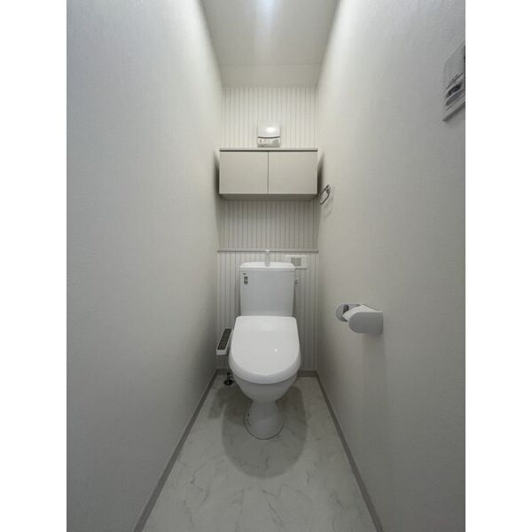薬師通２丁目計画のトイレ|清潔感のあるトイレです