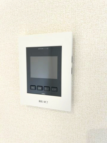 新築戸建　長野箱清水２丁目の防犯設備|モニター付きインターホン