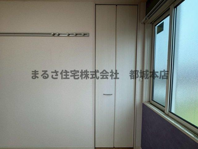 都城市下川東２丁目のアパートの収納|A202の写真です