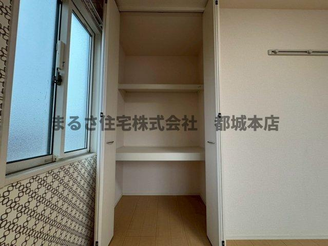 都城市下川東２丁目のアパートの収納|A202の写真です
