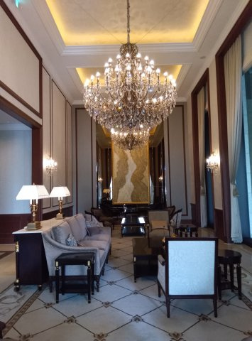 グラングリーン大阪 THE NORTH RESIDENCEのロビー