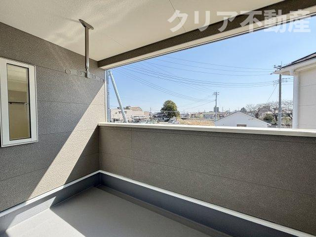 【バルコニー】 | 前橋市北代田町新築9号棟