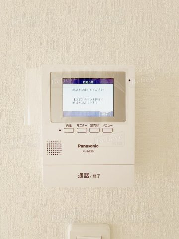 Maison Blancheのセキュリティ|TVモニター付きで安心です☆