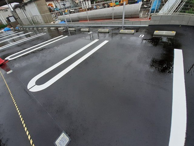 【駐車場】 | エスペランサ別府 | 駐車場に車を止められます