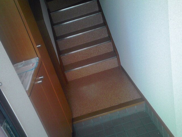 シャトレ小竹　Ⅰの玄関|ゆったりとした玄関です