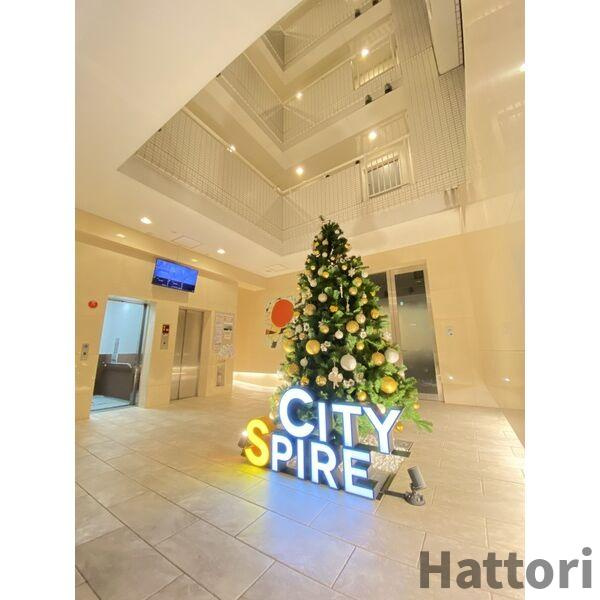 CITY　SPIRE幸町のロビー