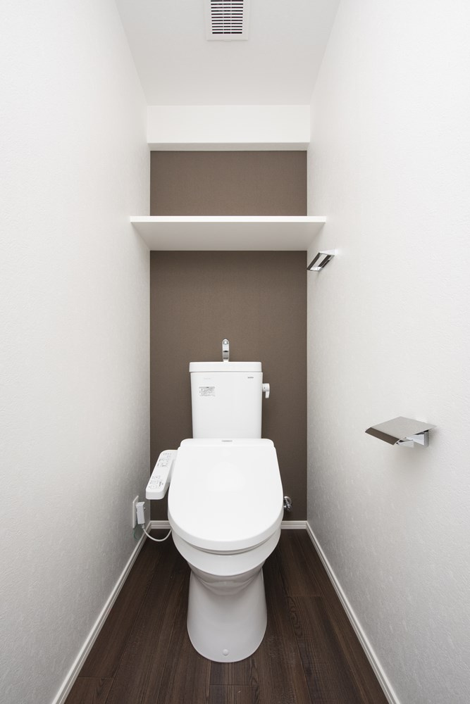 エンクレスト博多EAST PARKのトイレ|清潔感のあるトイレです