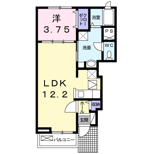 ブリーゼ・Mの間取り