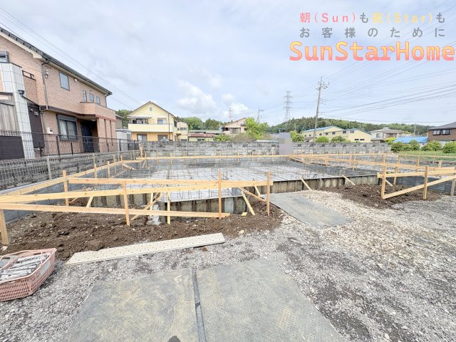 【サンスターホーム】青梅市木野下2丁目　新築1号棟の外観
