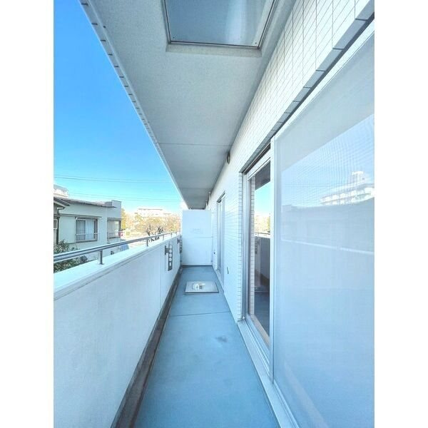 目黒本町マンションのバルコニー