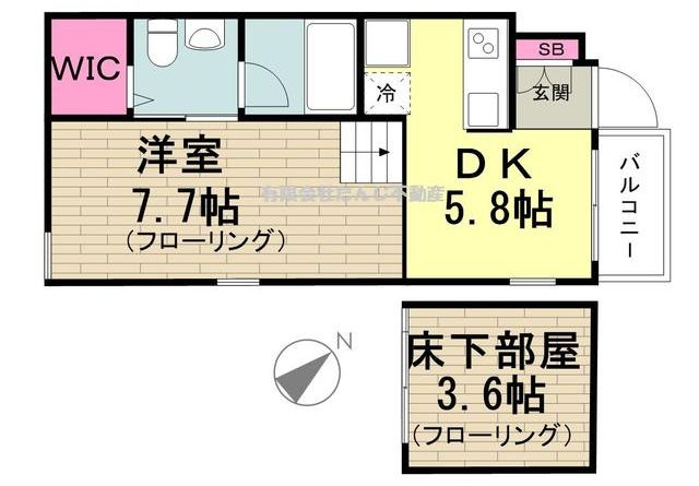 シルバラード スプリングスの間取り