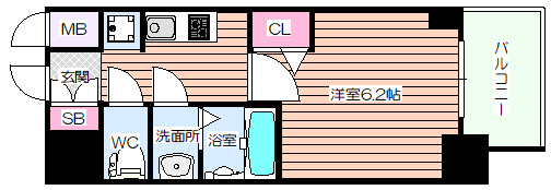 【間取り】 | プレサンス東三国駅前グランクラス