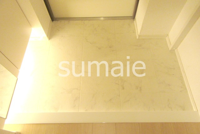 グランドアプティーの玄関|お掃除しやすい玄関です☆