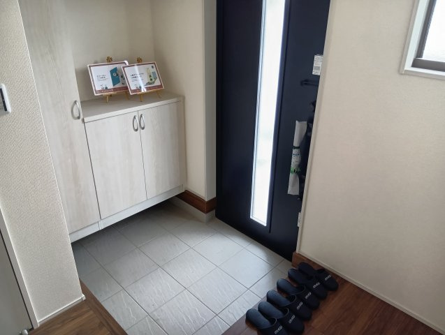 売新築戸建　富士市厚原の玄関