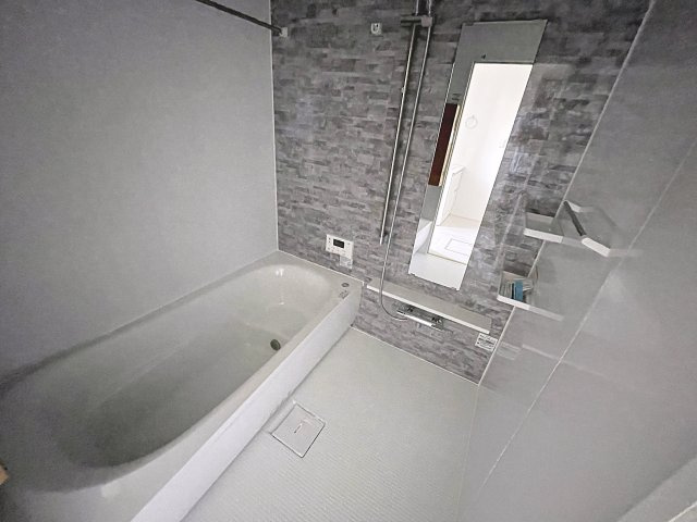 新築戸建・新築建売　郡山市安積町長久保三丁目　安積第三小・安積第二中の浴室|浴室乾燥機付きでカビの発生を抑制！浴室を清潔に保つことができます！