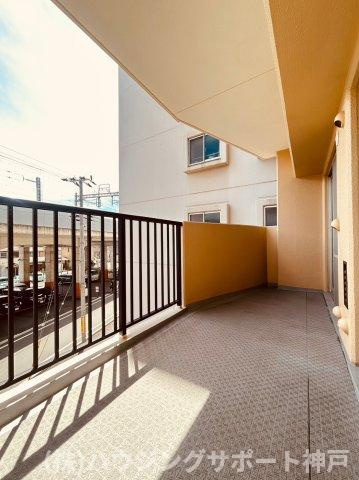 カンパーナ明石のバルコニー