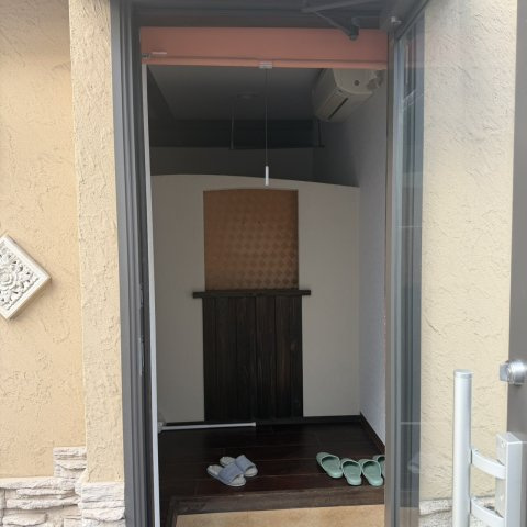 堺市中区福田の玄関|シンプルで使いやすい玄関です