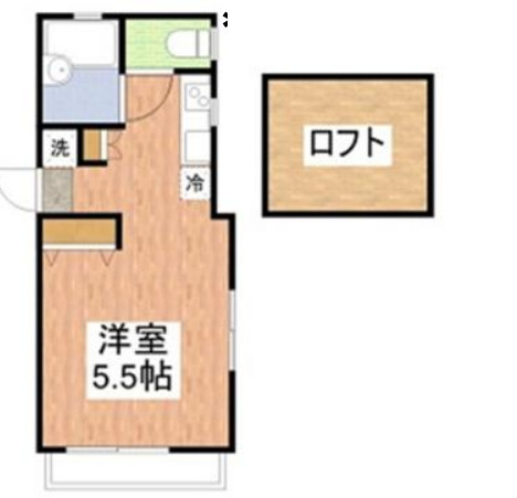 コーポ池田の間取り