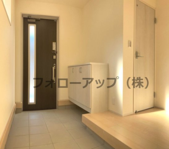 リーブルガーデン湖南市若竹町4期の玄関|シンプルで使いやすい玄関です