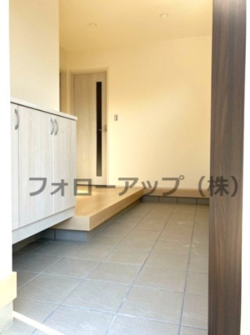 リーブルガーデン湖南市若竹町4期の玄関|落ち着いた玄関です