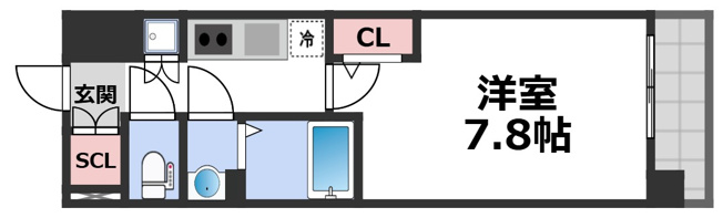 【間取り】 | カーサレグラス城東セントラル