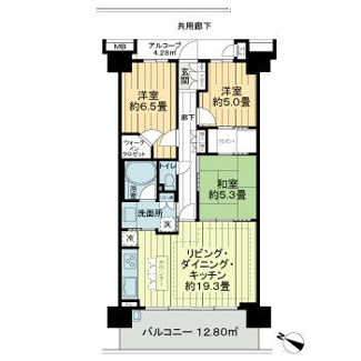 【間取り】 | ローレルコート南浦和